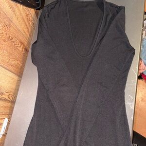 Elegant Black Long Sleeve Jumpsuit